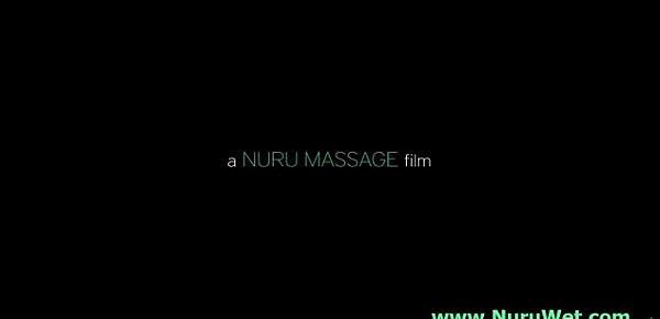  Sexy Masseuse Gives a Full Service Nuru Massage 04